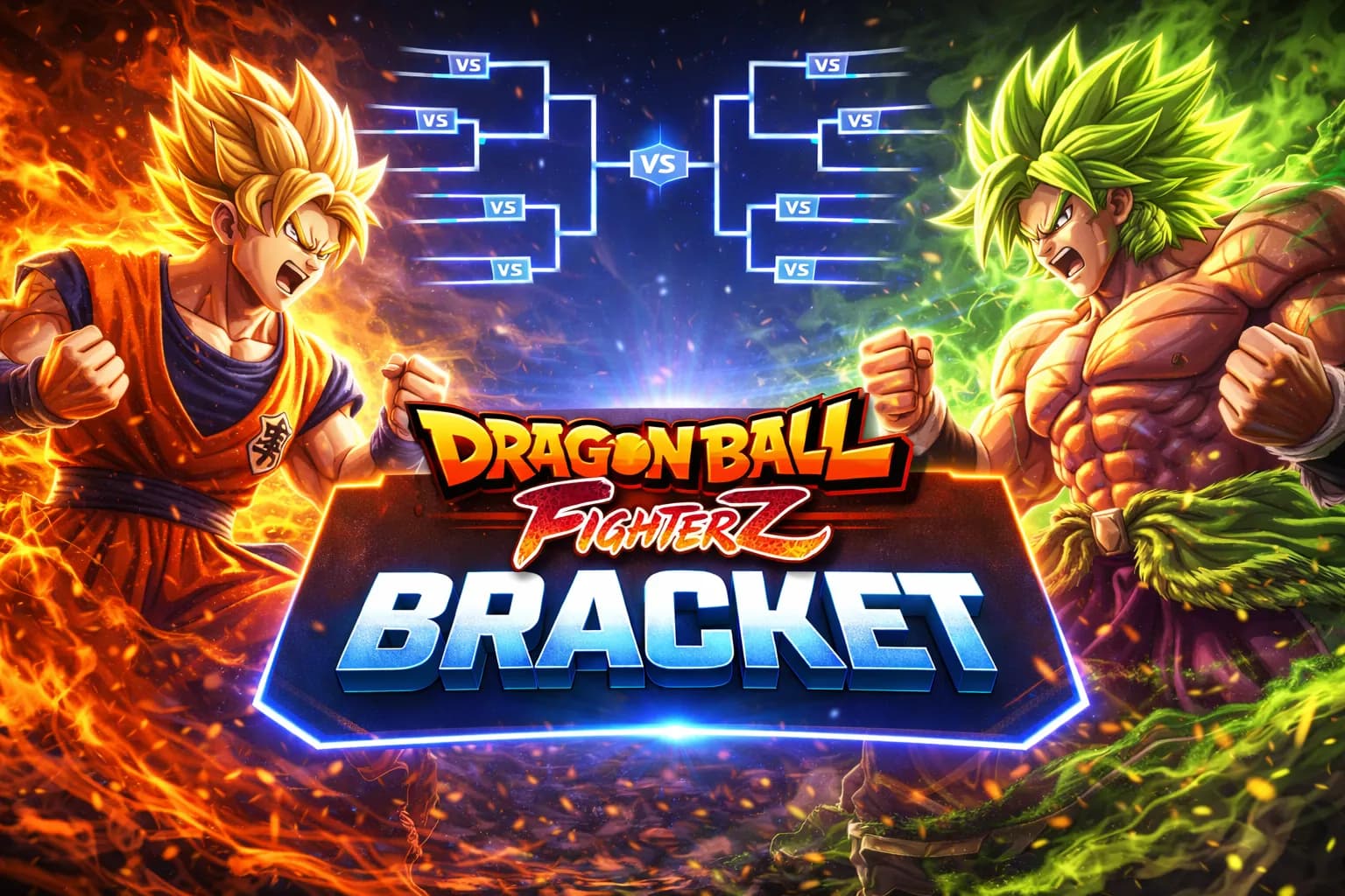 Dragon Ball FighterZ Brackets