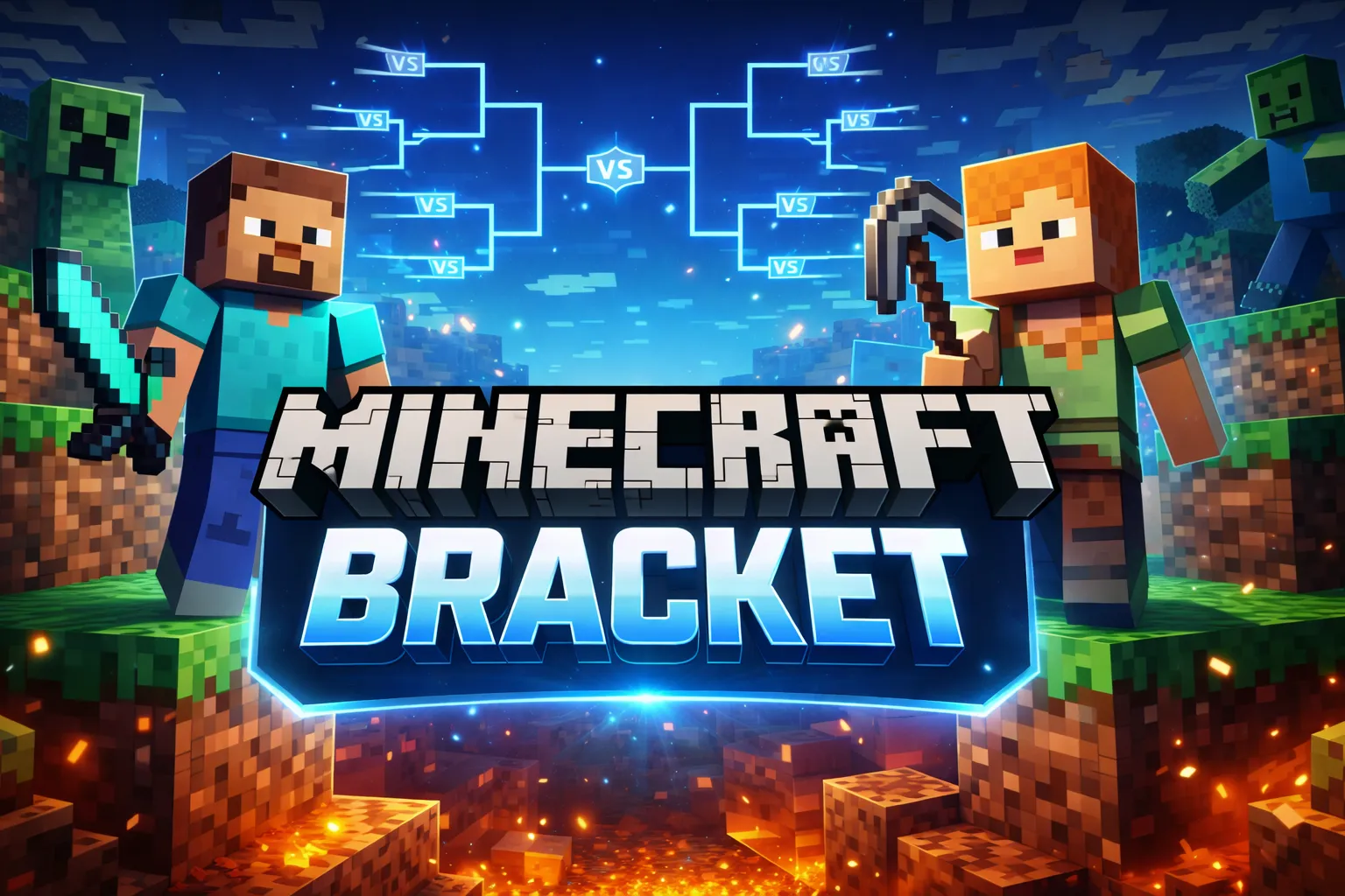 Minecraft Bracket
