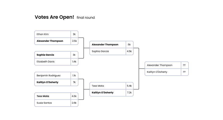 Voting Brackets